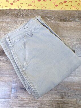 CARHARTT Men's Carpenter Pants Tan Jeans 30x32 Work Pants